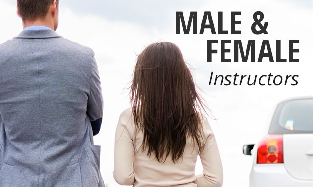 Male and Female Instructors